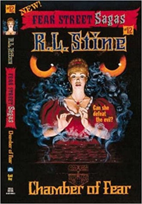 Book cover for "Chamber of Fear" by R.L. Stine