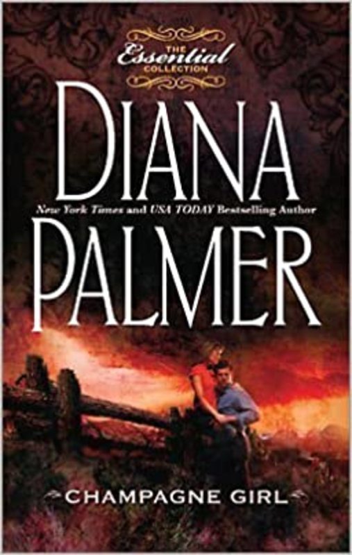 Book cover for "Champagne Girl" by Diana Palmer