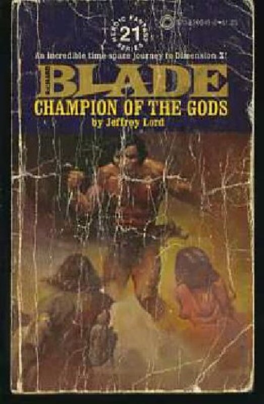 Book cover for "Champion Of The Gods" by Jeffrey Lord
