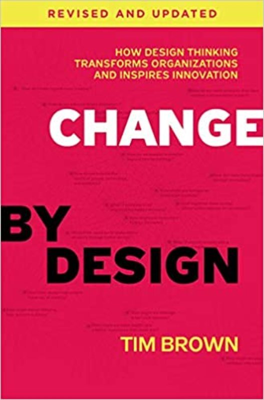 Book cover for "Change by Design" by Tim Brown