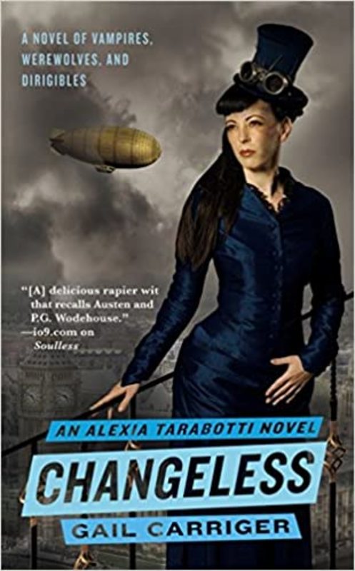 Book cover for "Changeless" by Gail Carriger