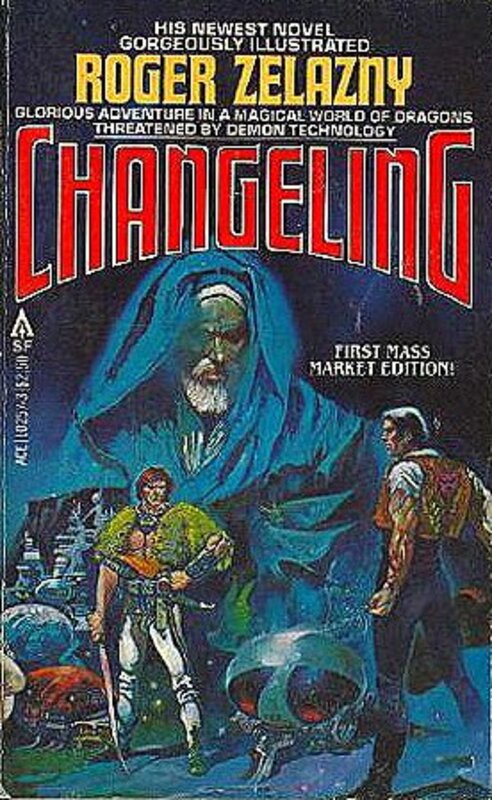Book cover for "Changeling" by Roger Zelazny