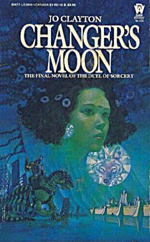 Book cover for "Changer's Moon" by Jo Clayton