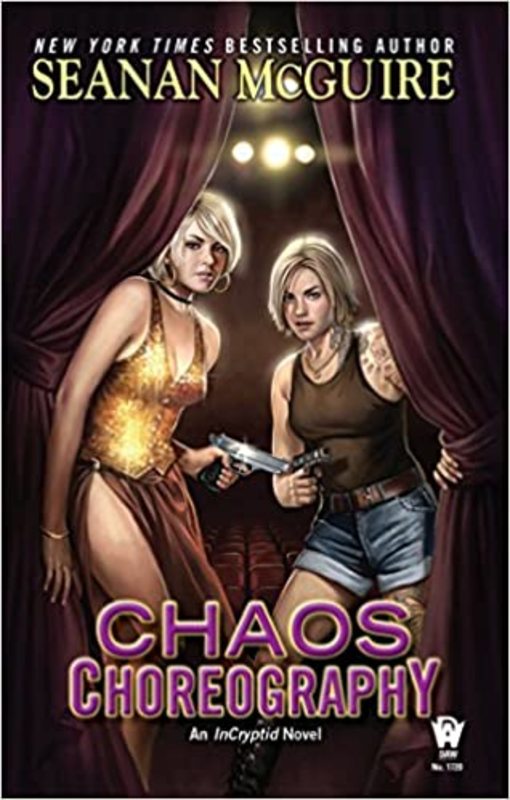 Book cover for "Chaos Choreography" by Seanan McGuire