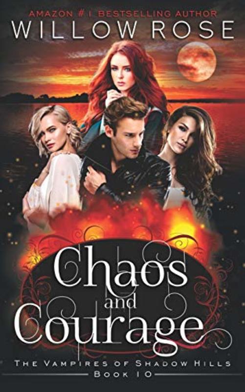 Book cover for "Chaos and Courage" by Willow Rose