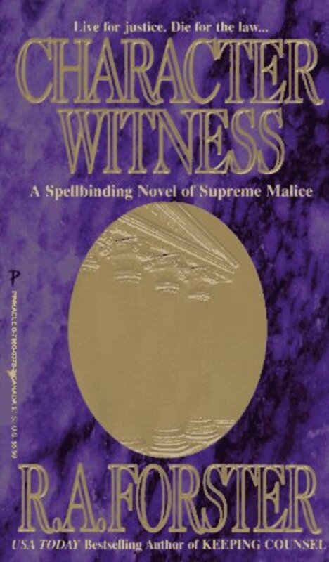 Book cover for "Character Witness" by Rebecca Forster