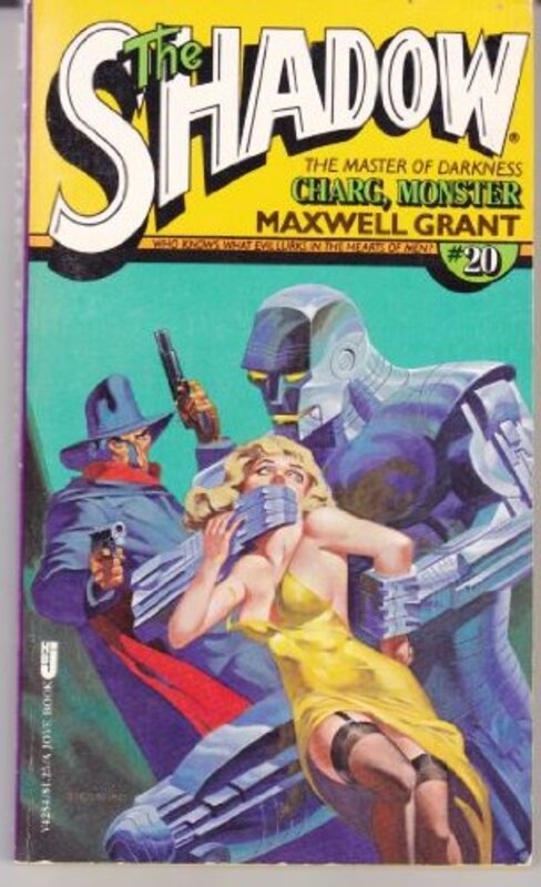 Book cover for "Charg, Monster" by Maxwell Grant