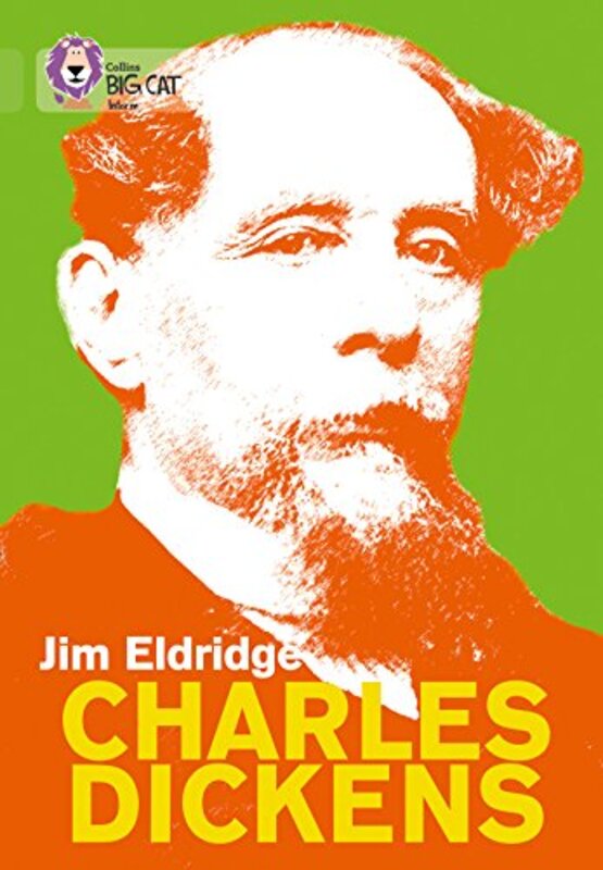 Book cover for "Charles Dickens" by Jim Eldridge