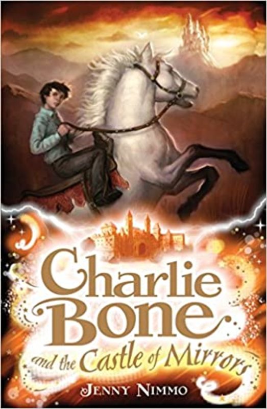 Book cover for "Charlie Bone and the Castle of Mirrors" by Jenny Nimmo