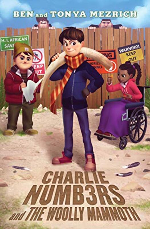 Book cover for "Charlie Numbers and the Woolly Mammoth" by Ben Mezrich