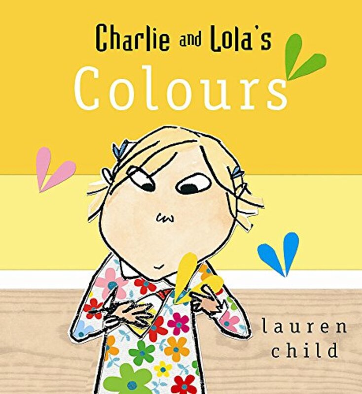 Book cover for "Charlie and Lola's Colours" by Lauren Child