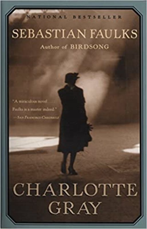 Book cover for "Charlotte Gray" by Sebastian Faulks