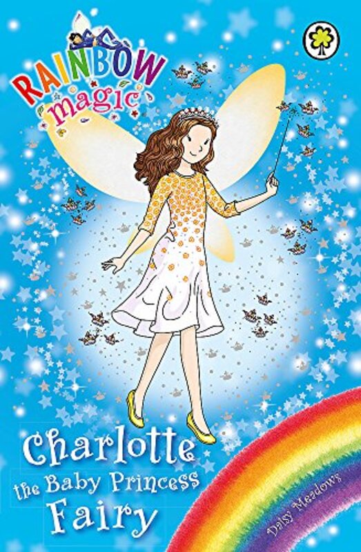 Book cover for "Charlotte the Baby Princess Fairy" by Daisy Meadows