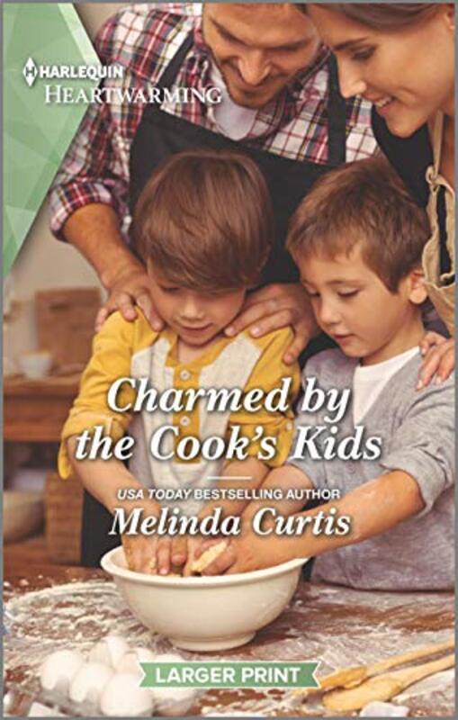 Book cover for "Charmed by the Cook's Kids" by Melinda Curtis