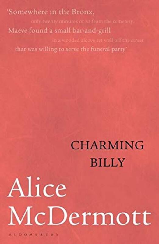 Book cover for "Charming Billy" by Alice McDermott