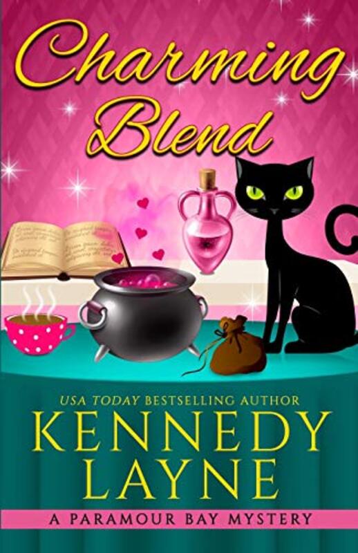 Book cover for "Charming Blend" by Kennedy Layne