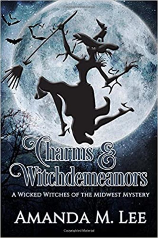 Book cover for "Charms & Witchdemeanors" by Amanda M Lee