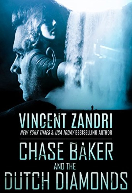 Book cover for "Chase Baker and the Dutch Diamonds" by Vincent Zandri