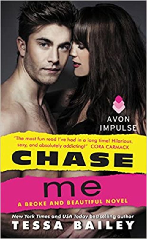 Book cover for "Chase Me" by Tessa Bailey