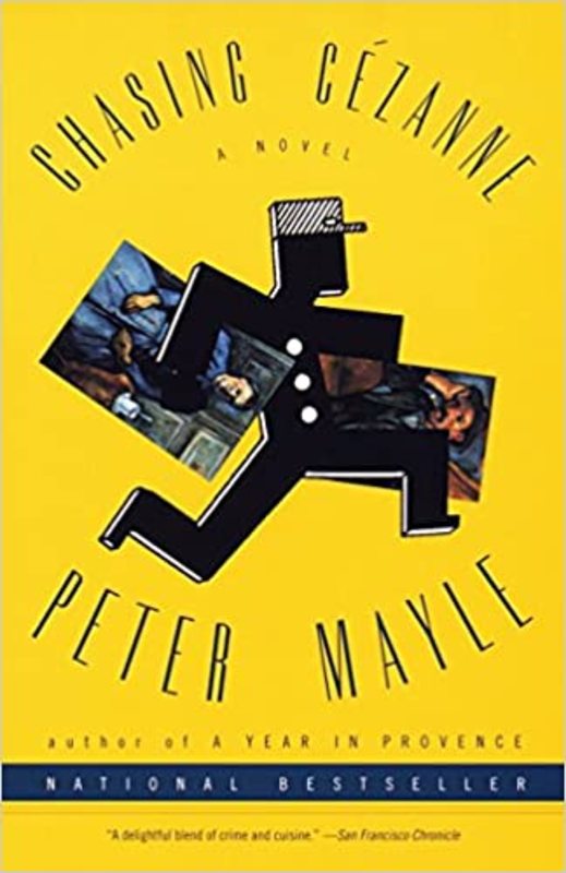 Book cover for "Chasing Cezanne" by Peter Mayle
