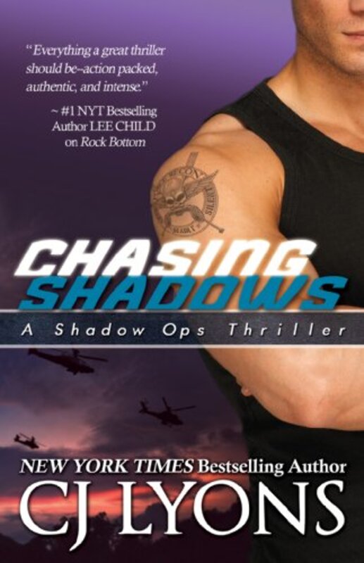 Book cover for "Chasing Shadows" by CJ Lyons