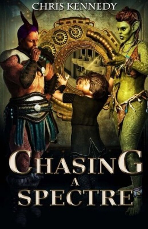 Book cover for "Chasing a Spectre" by Chris Kennedy