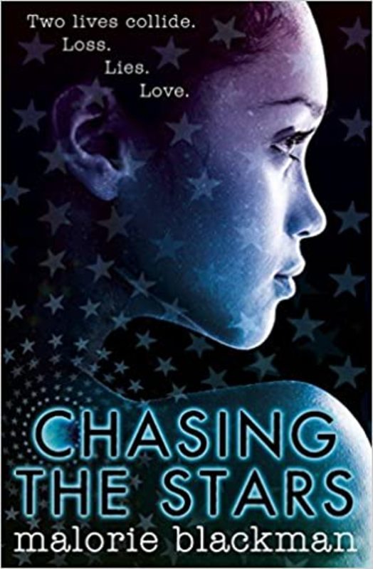 Book cover for "Chasing the Stars" by Malorie Blackman