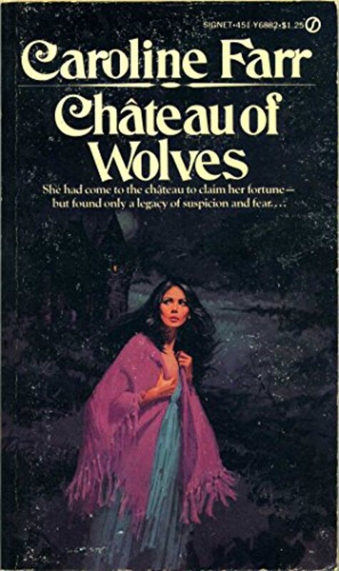 Book cover for "Chateau of Wolves" by Carter Brown