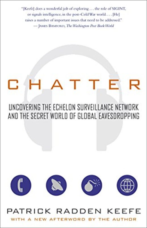 Book cover for "Chatter" by Patrick Radden Keefe