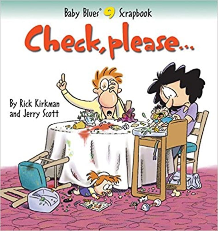 Book cover for "Check, Please…" by Rick Kirkman