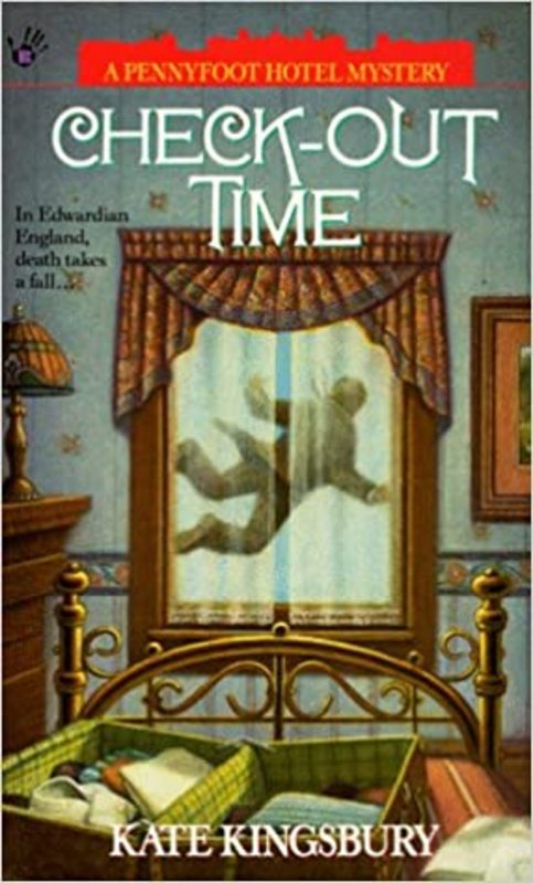 Book cover for "Check-Out Time" by Kate Kingsbury