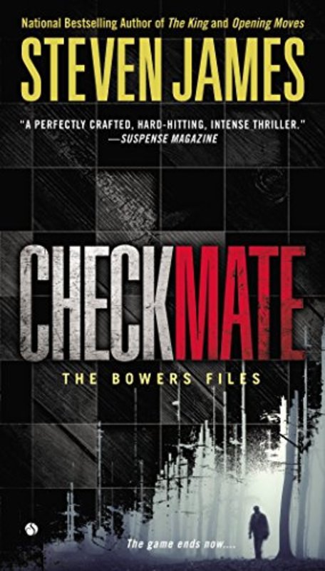 Book cover for "Checkmate" by Steven James