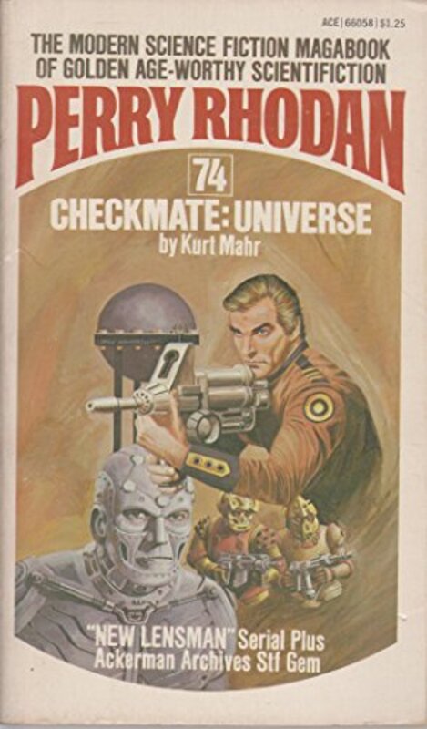 Book cover for "Checkmate: Universe" by Kurt Brand