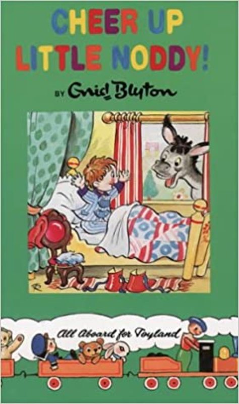 Book cover for "Cheer Up Little Noddy!" by Enid Blyton