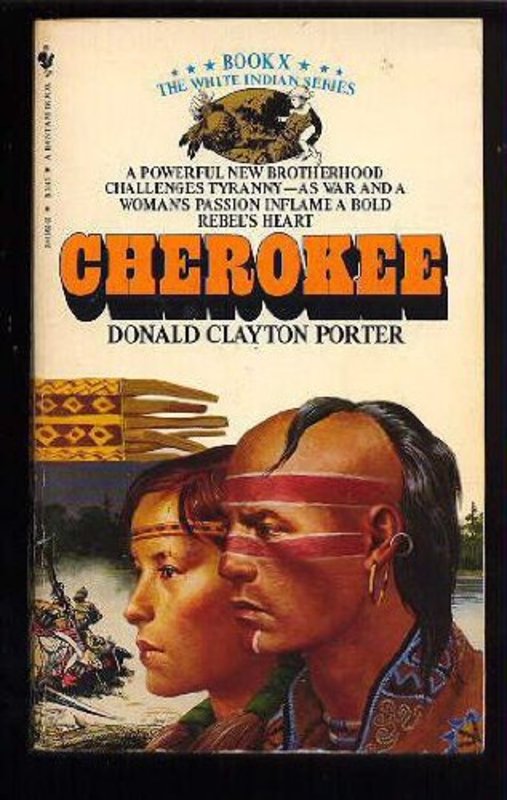 Book cover for "Cherokee" by Donald Clayton Porter