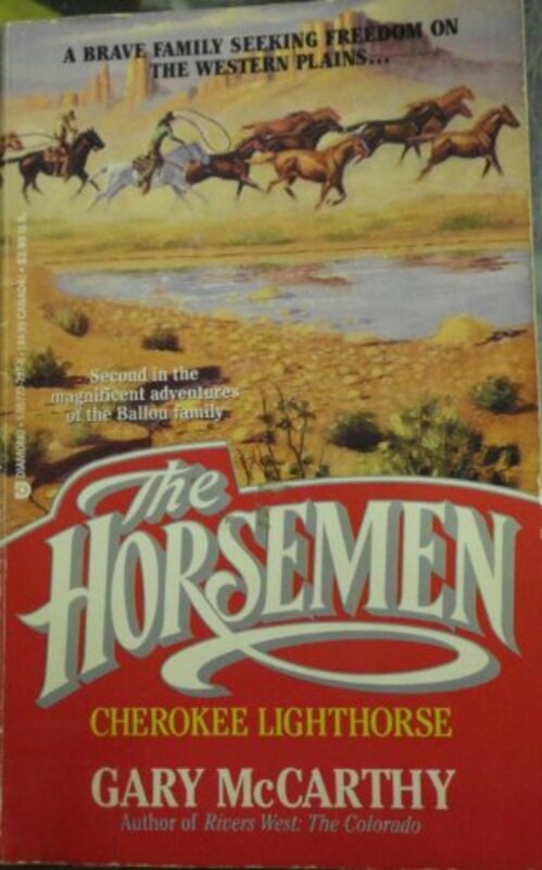 Book cover for "Cherokee Lighthorse" by Gary McCarthy