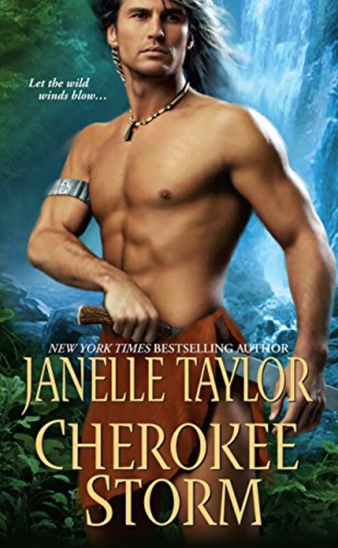 Book cover for "Cherokee Storm" by Janelle Taylor