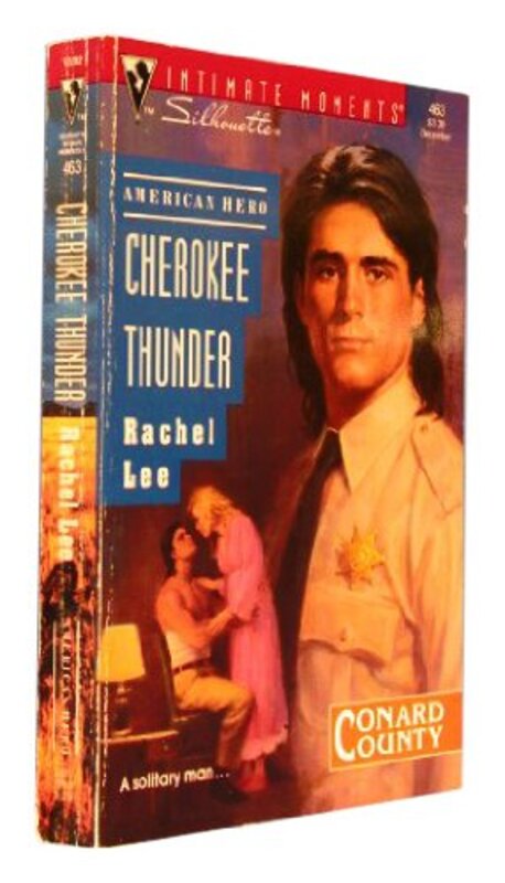 Book cover for "Cherokee Thunder" by Rachel Lee