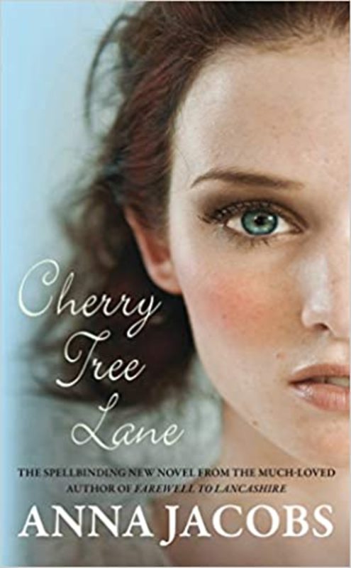 Book cover for "Cherry Tree Lane" by Anna Jacobs