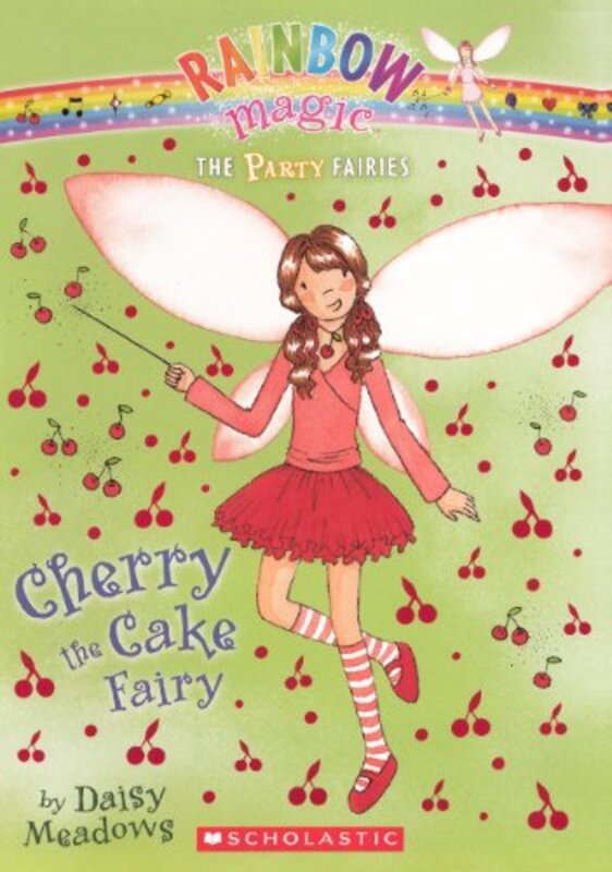 Book cover for "Cherry the Cake Fairy" by Daisy Meadows