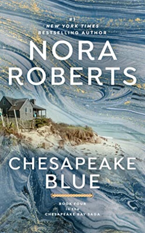 Book cover for "Chesapeake Blue" by Nora Roberts