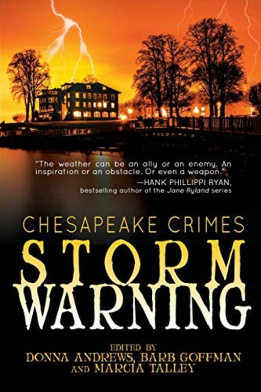 Book cover for "Chesapeake Crimes: Storm Warning" by Barb Goffman