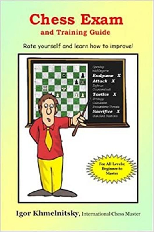 Book cover for "Chess Exam And Training Guide" by Igor Khmelnitsky