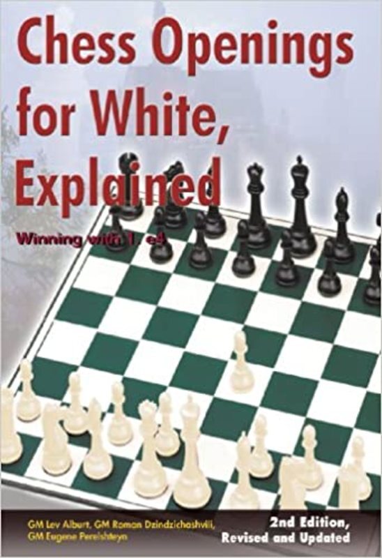 Book cover for "Chess Openings for White, Explained" by Lev Alburt