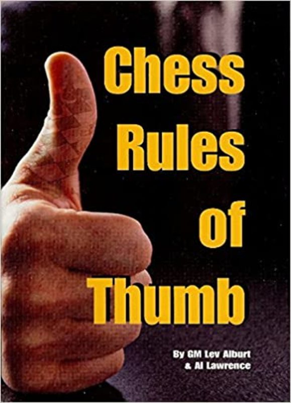 Book cover for "Chess Rules of Thumb" by Lev Alburt