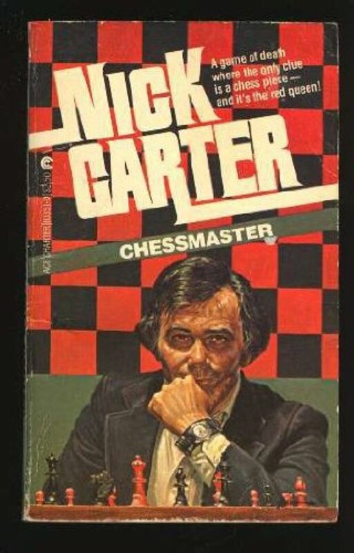 Book cover for "Chessmaster" by Nick Carter