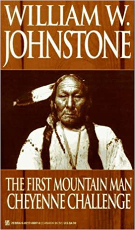 Book cover for "Cheyenne Challenge" by William W. Johnstone