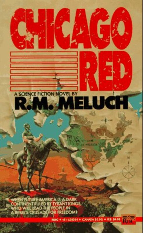 Book cover for "Chicago Red" by RM Meluch