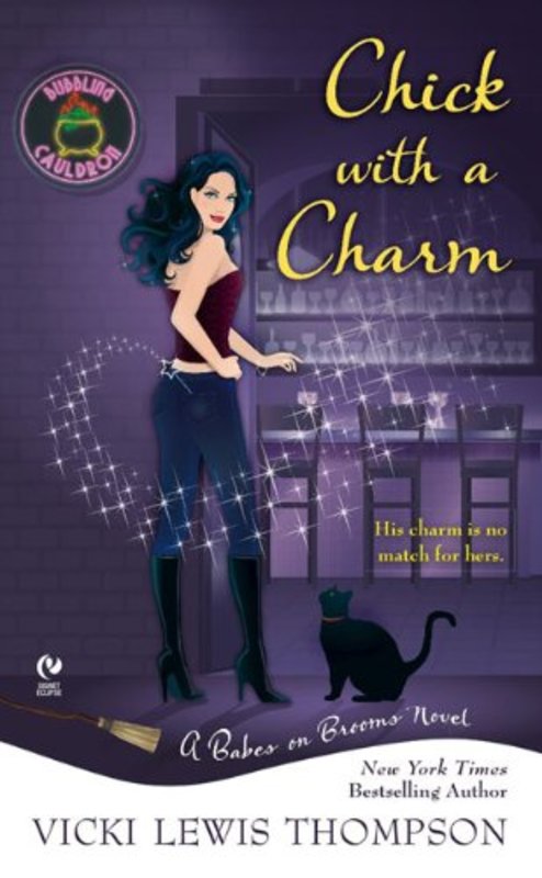 Book cover for "Chick with a Charm" by Vicki Lewis Thompson