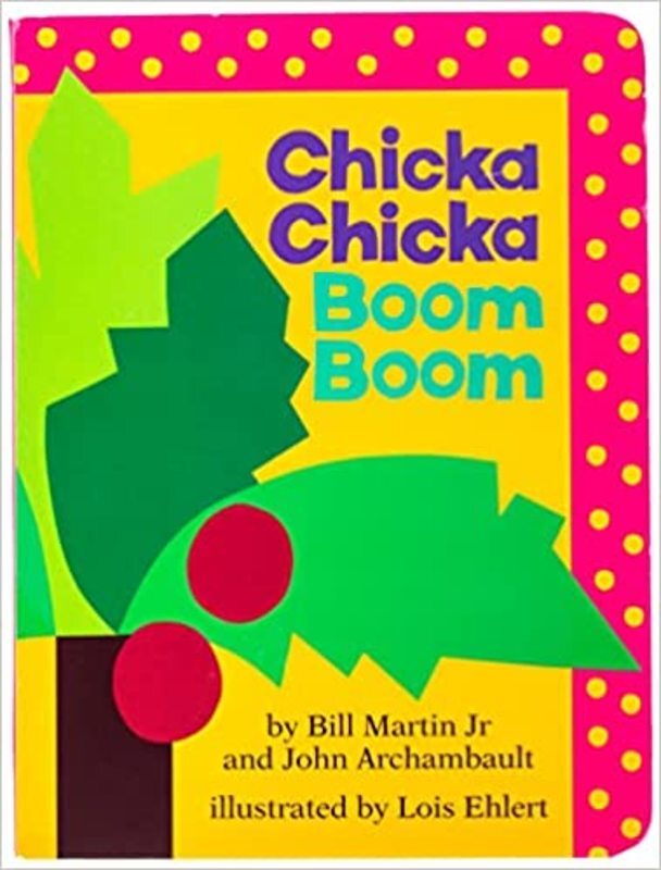 Book cover for "Chicka Chicka Boom Boom" by Bill Martin Jr.